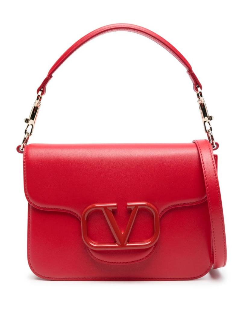 Valentino Garavani Locò leather shoulder bag - Red von Valentino Garavani