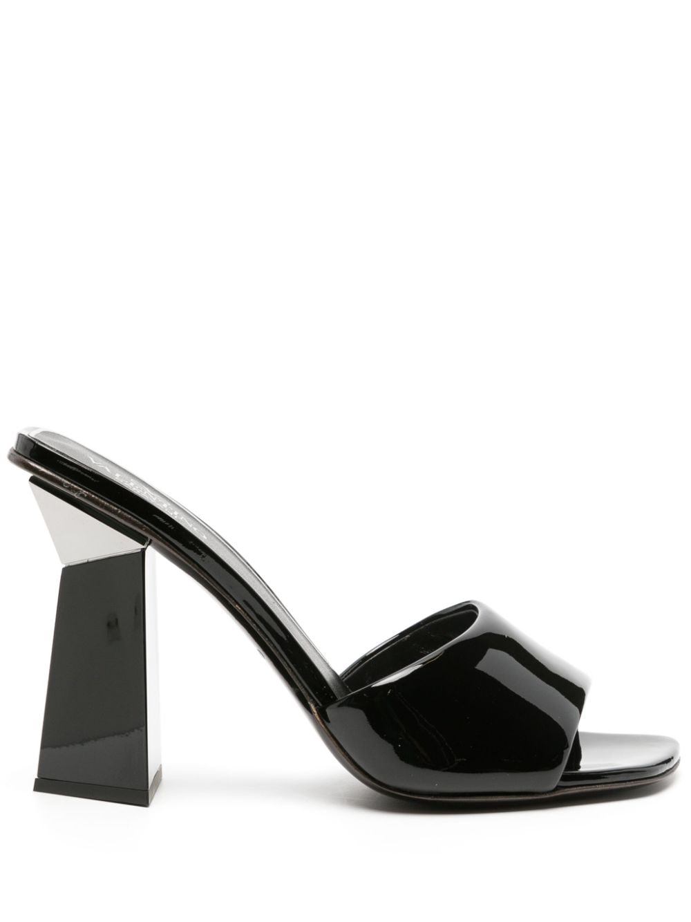 Valentino Garavani One Stud Hyper 105mm sandals - Black von Valentino Garavani