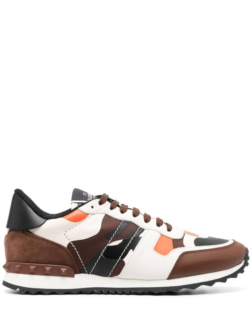 Valentino Garavani Rockrunner low-top sneakers - Brown von Valentino Garavani