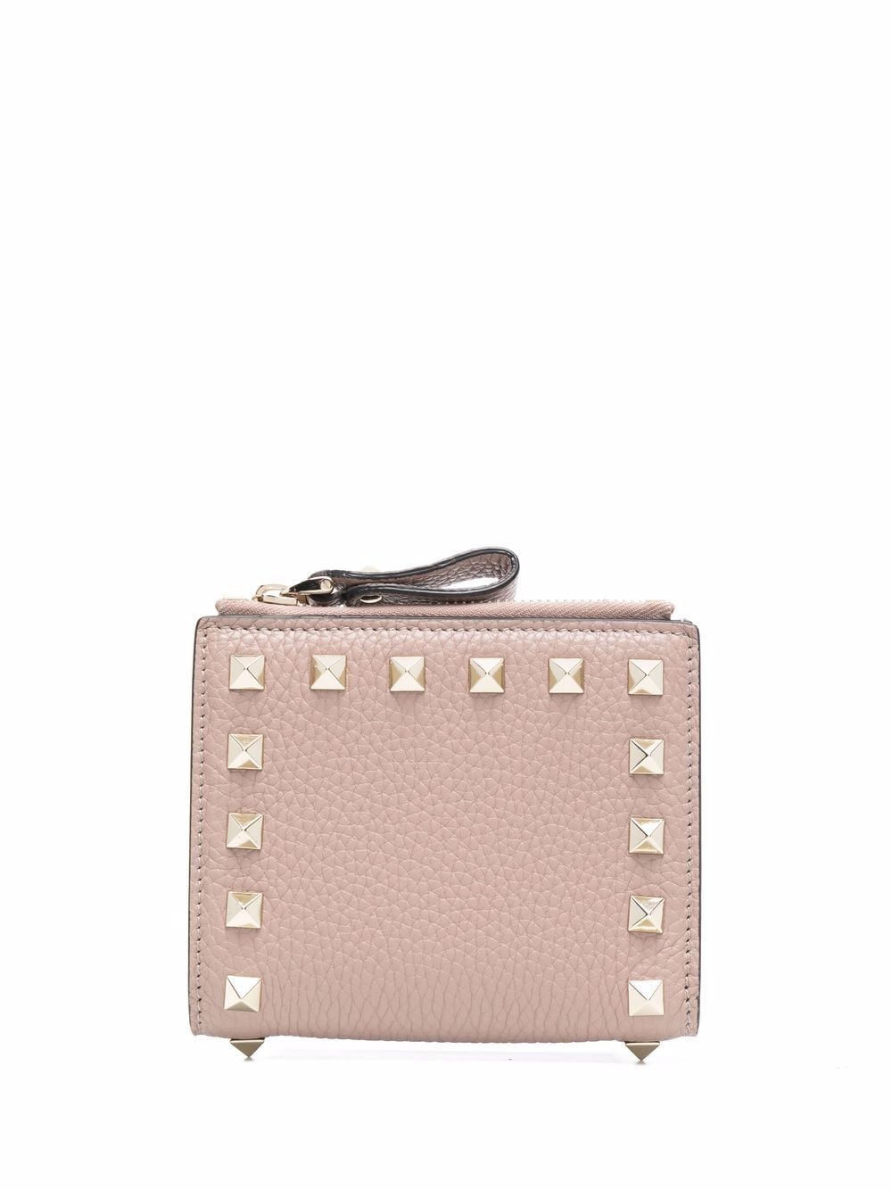 Valentino Garavani Rockstud bi-fold wallet - Pink von Valentino Garavani