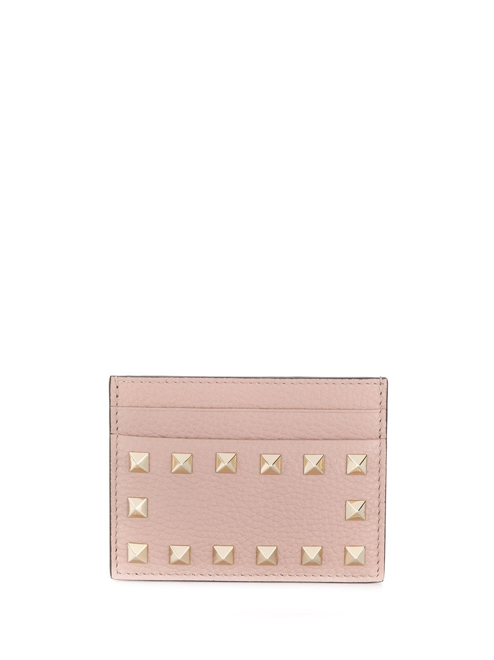 Valentino Garavani Rockstud cardholder wallet - Pink von Valentino Garavani