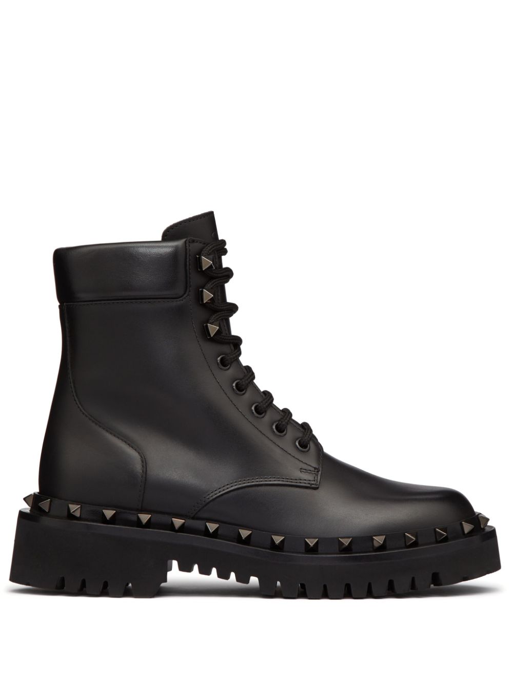 Valentino Garavani Rockstud 50mm leather ankle boots - Black von Valentino Garavani
