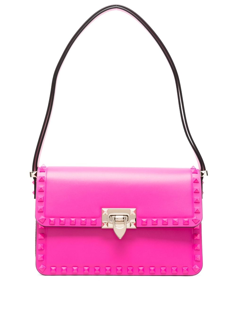 Valentino Garavani Rockstud23 leather shoulder bag - Pink von Valentino Garavani