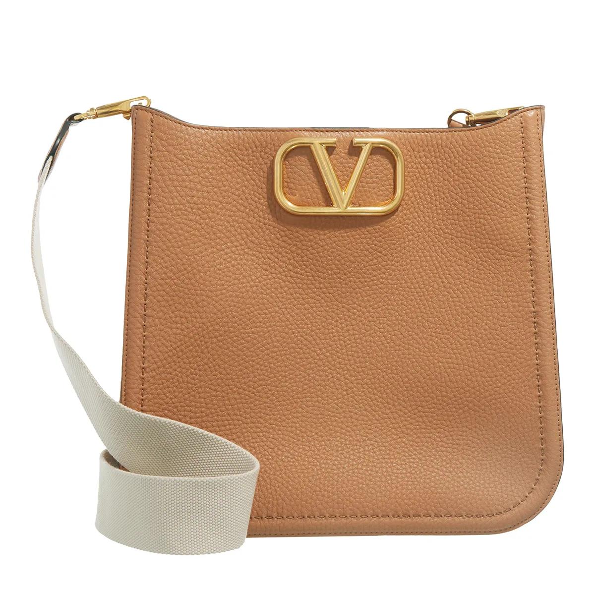 Valentino Garavani Schultertasche - Hobo Bag - Gr. unisize - in Braun - für Damen von Valentino Garavani