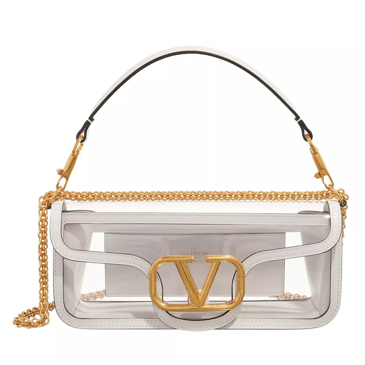 Valentino Garavani Schultertasche - Loco Shoulder Bag - Gr. unisize - in Weiß - für Damen Valentino Garavani Schultertasche - Loco Shoulder Bag - Gr. unisize - in Weiß - für Damen von Valentino Garavani
