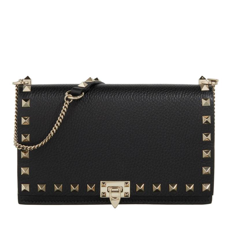Valentino Garavani Schultertasche - Mini Bag Rockstud - Gr. unisize - in Schwarz - für Damen von Valentino Garavani
