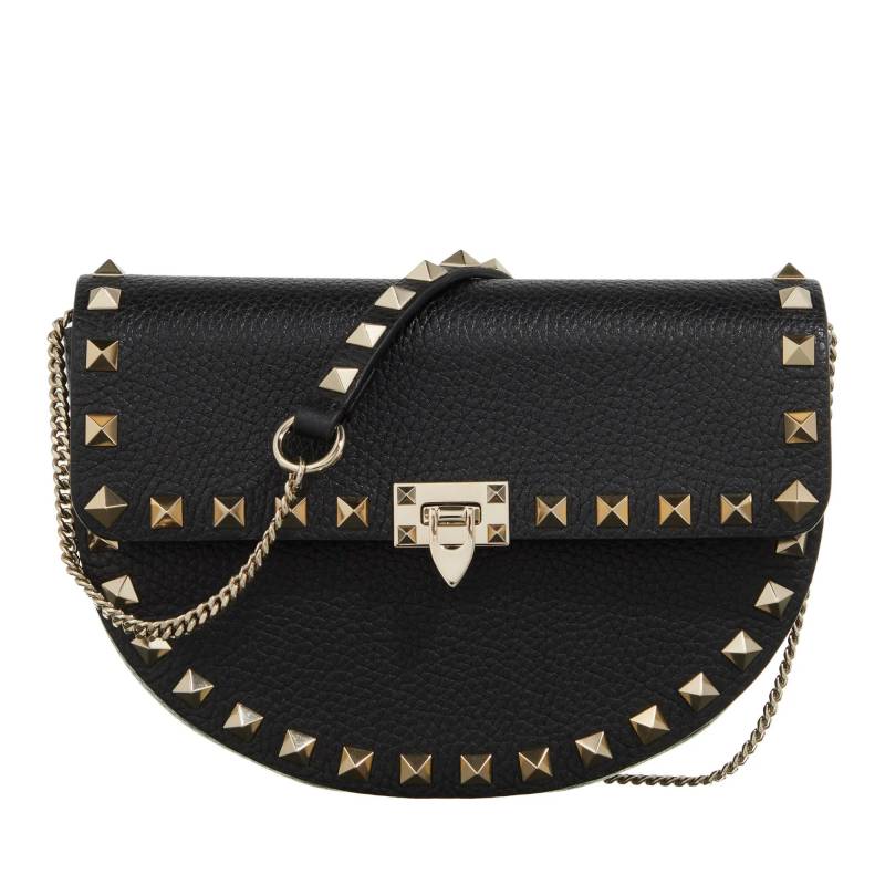 Valentino Garavani Schultertasche - Mini Bag Rockstud - Gr. unisize - in Schwarz - für Damen von Valentino Garavani