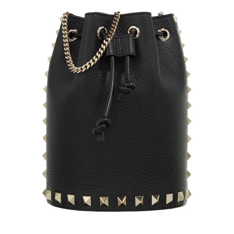 Valentino Garavani Schultertasche - Mini Rockstud - Gr. unisize - in Schwarz - für Damen von Valentino Garavani