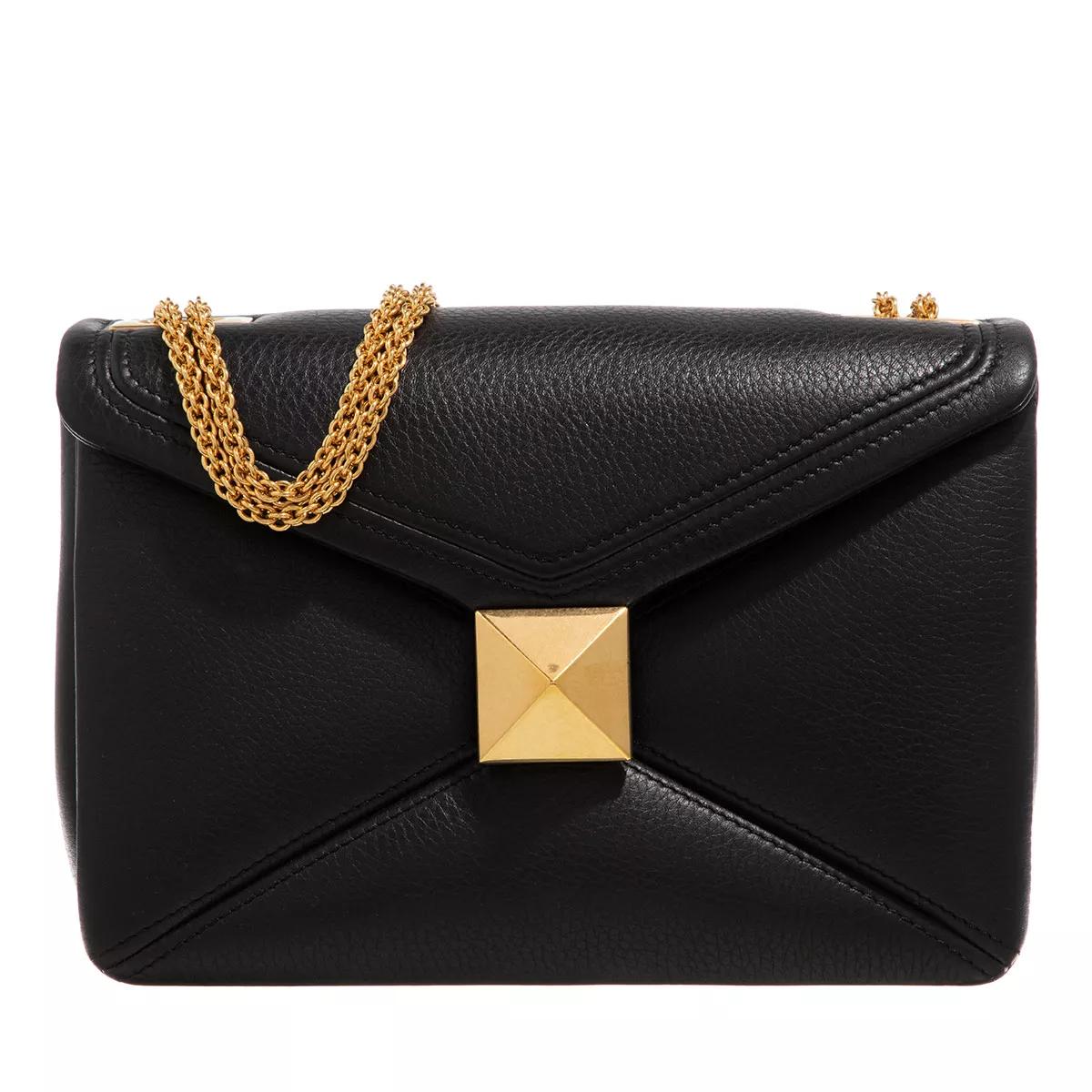 Valentino Garavani Schultertasche - One Stud Shoulder Bag - Gr. unisize - in Schwarz - für Damen von Valentino Garavani