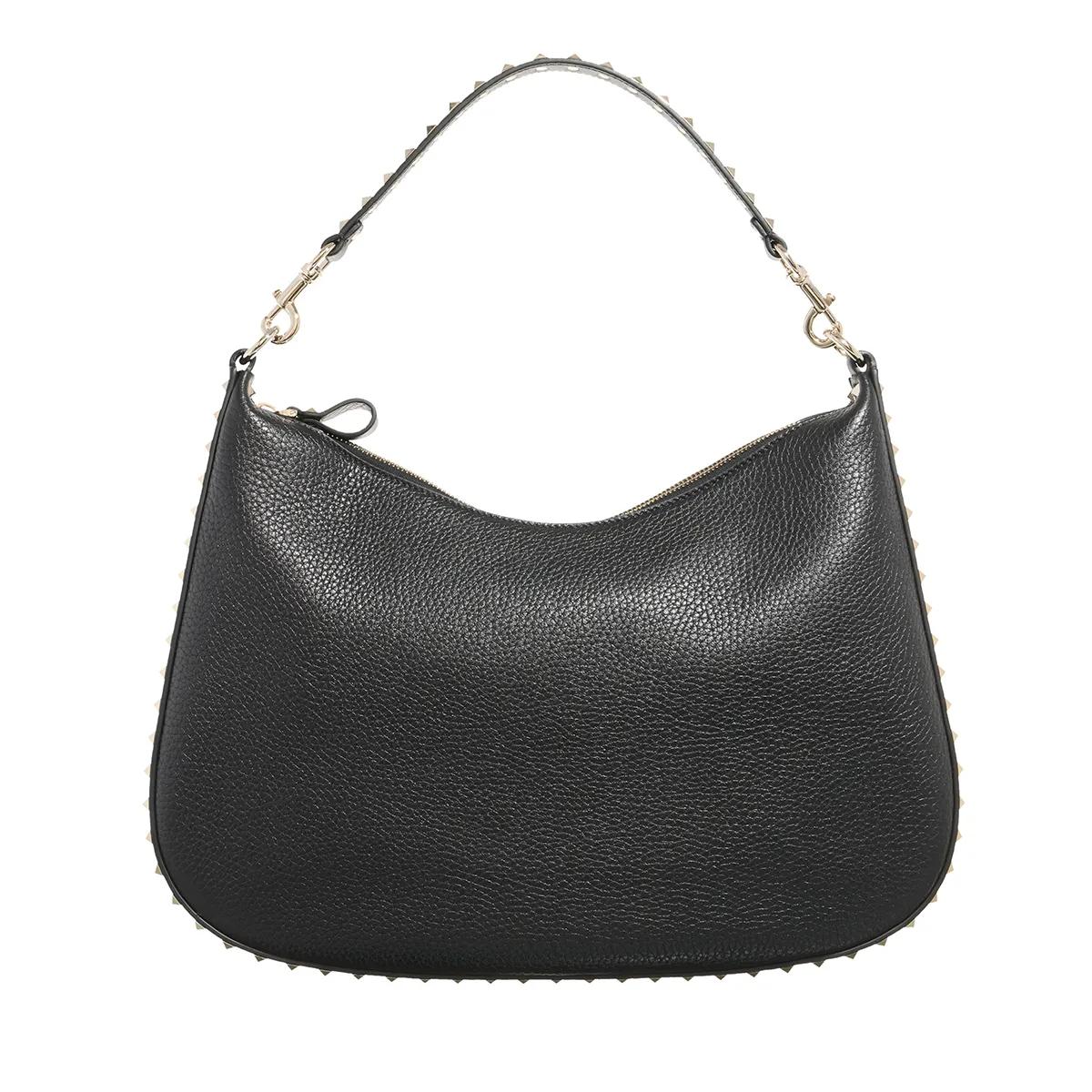 Valentino Garavani Schultertasche - Rockstud Hobo Bag - Gr. unisize - in Schwarz - für Damen Valentino Garavani Schultertasche - Rockstud Hobo Bag - Gr. unisize - in Schwarz - für Damen von Valentino Garavani