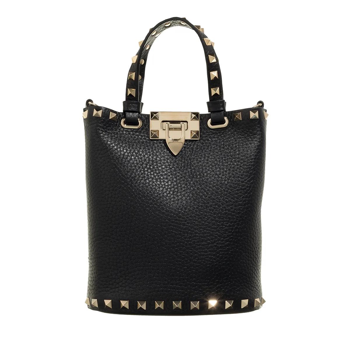 Valentino Garavani Schultertasche - Rockstud Mini Tote - Gr. unisize - in Schwarz - für Damen Valentino Garavani Schultertasche - Rockstud Mini Tote - Gr. unisize - in Schwarz - für Damen von Valentino Garavani
