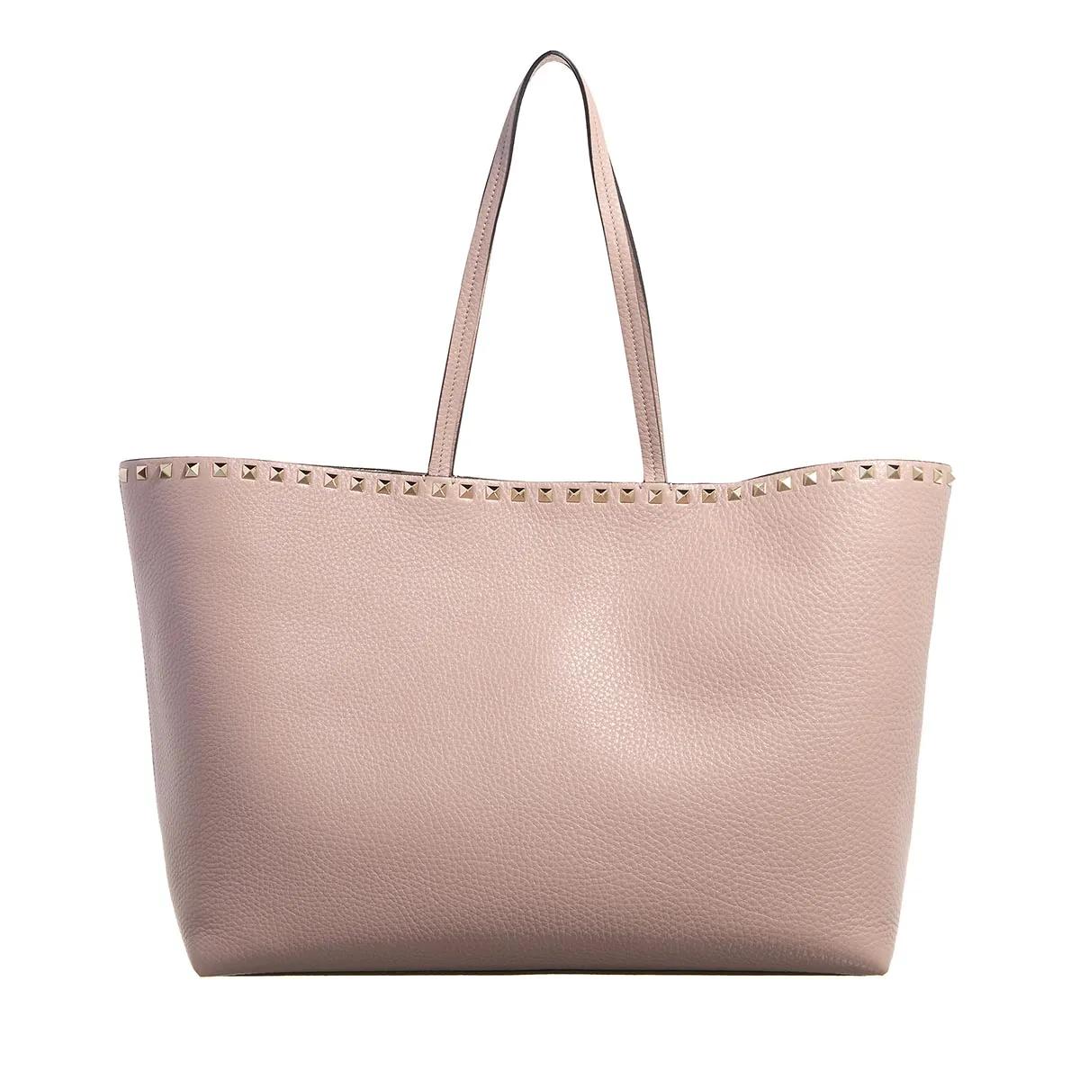 Valentino Garavani Schultertasche - Tote Rockstud - Gr. unisize - in Taupe - für Damen Valentino Garavani Schultertasche - Tote Rockstud - Gr. unisize - in Taupe - für Damen von Valentino Garavani