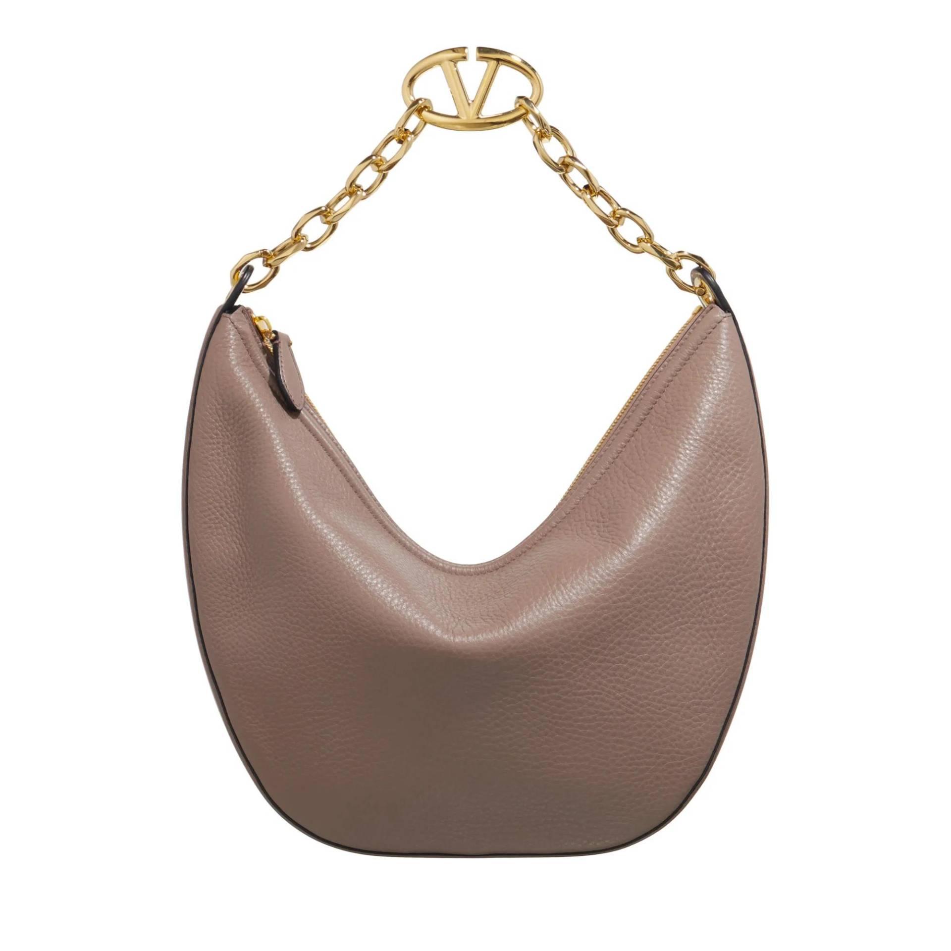 Valentino Garavani Schultertasche - VLogo Moon Medium Hobo Bag - Gr. unisize - in Taupe - für Damen Valentino Garavani Schultertasche - VLogo Moon Medium Hobo Bag - Gr. unisize - in Taupe - für Damen von Valentino Garavani