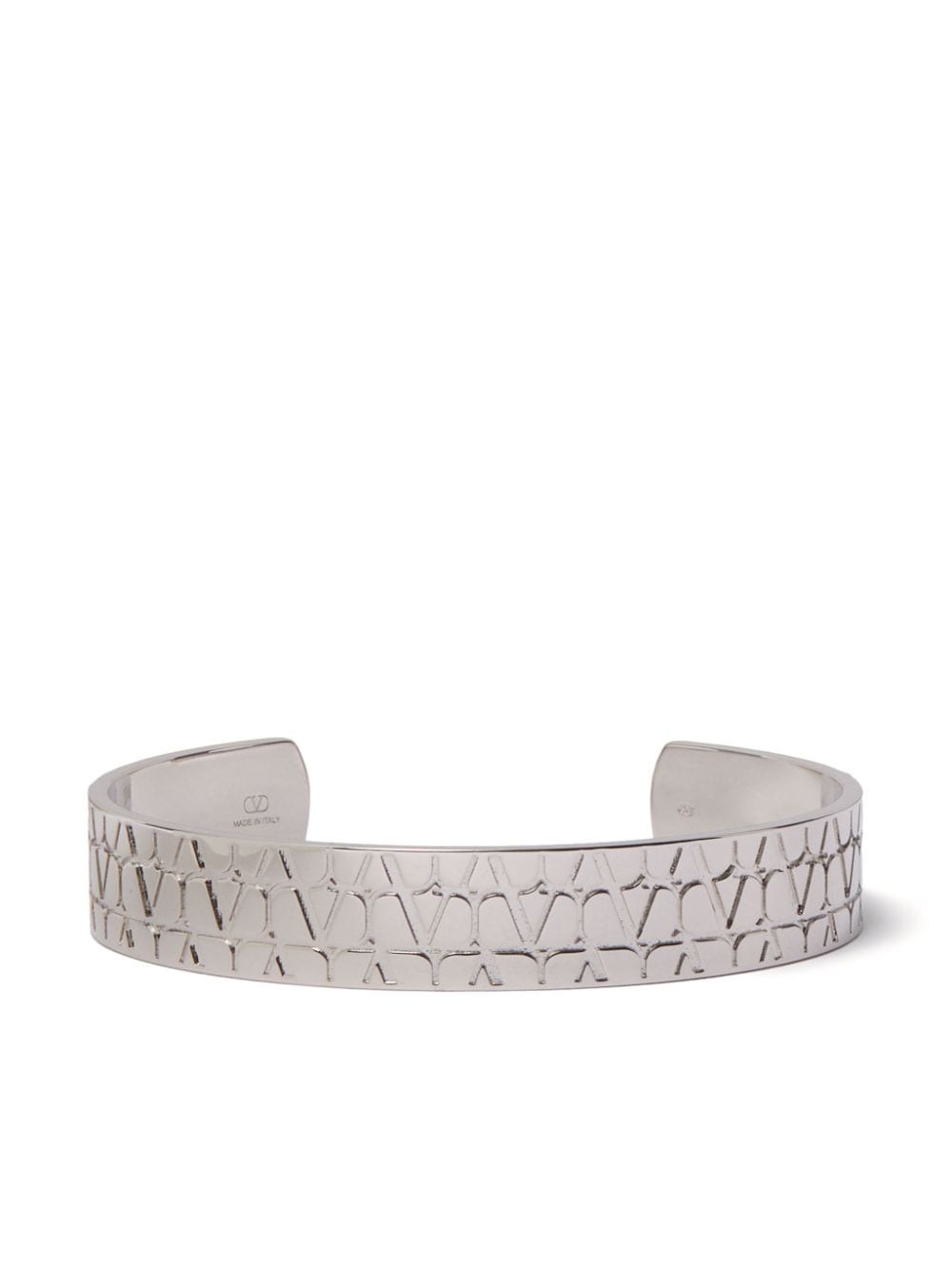 Valentino Garavani Toile Iconographe cuff - Silver von Valentino Garavani