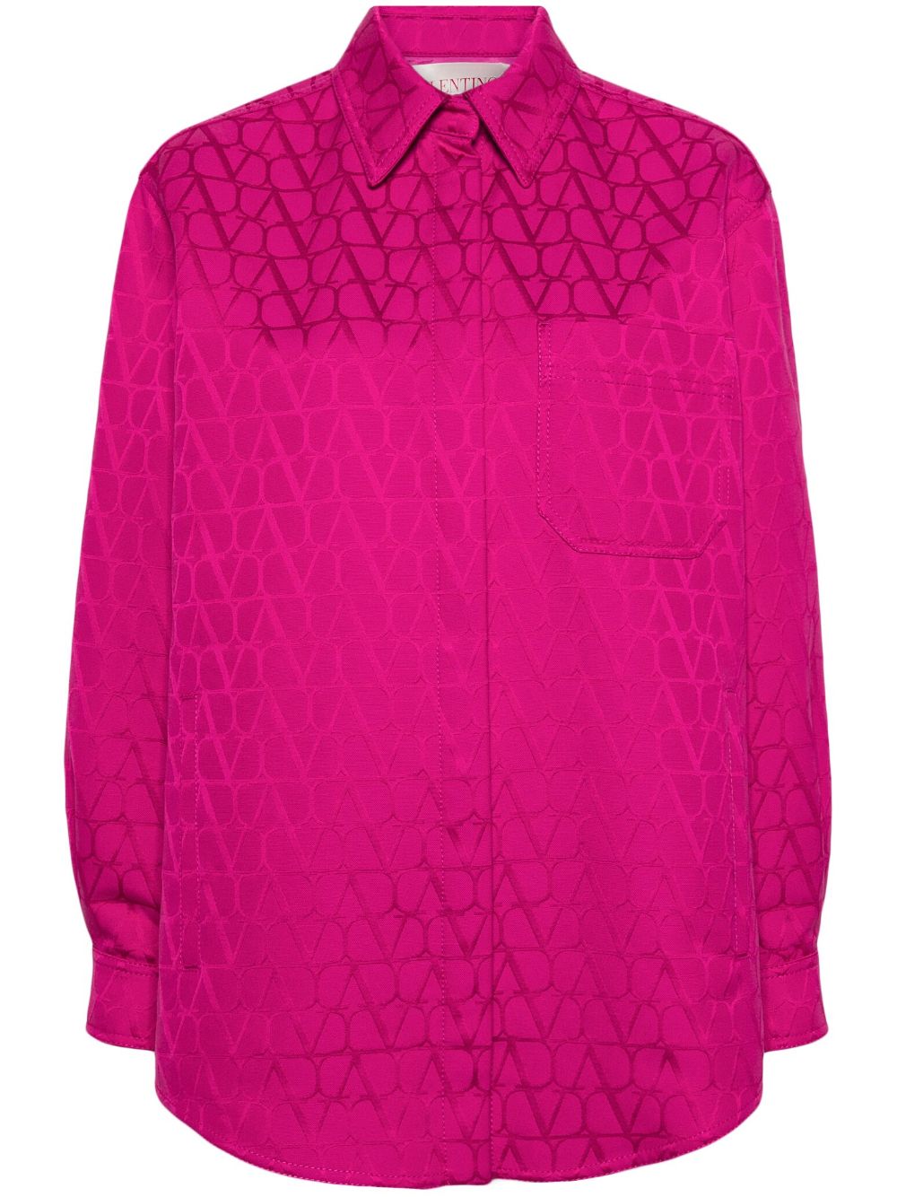 Valentino Garavani Toile Iconographe-jacquard shirt jacket - Pink von Valentino Garavani