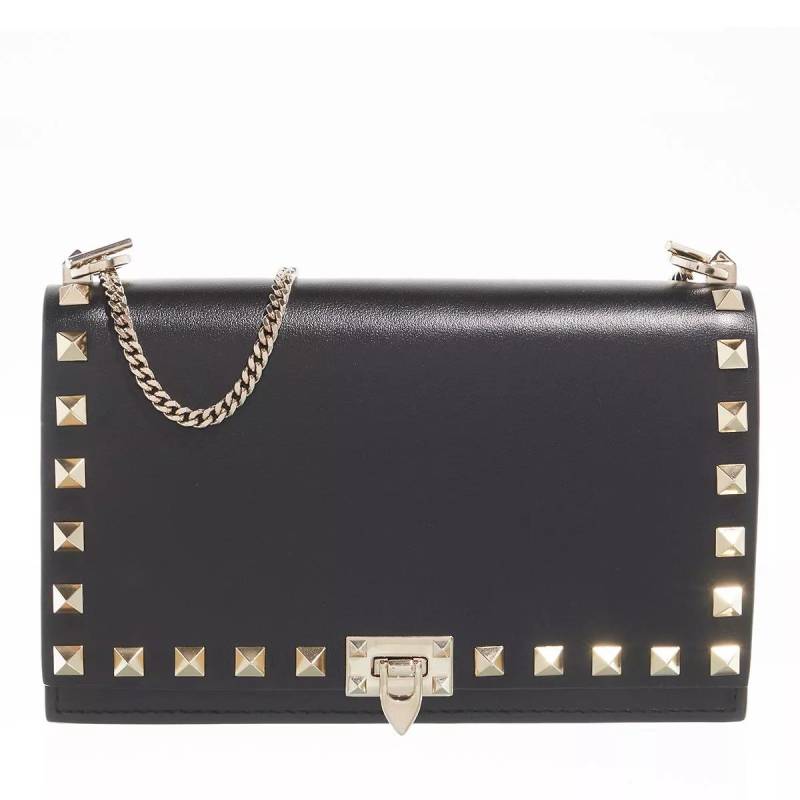 Valentino Garavani Schultertasche - Rockstud Bag In Calfskin - Gr. unisize - in Schwarz - für Damen von Valentino Garavani