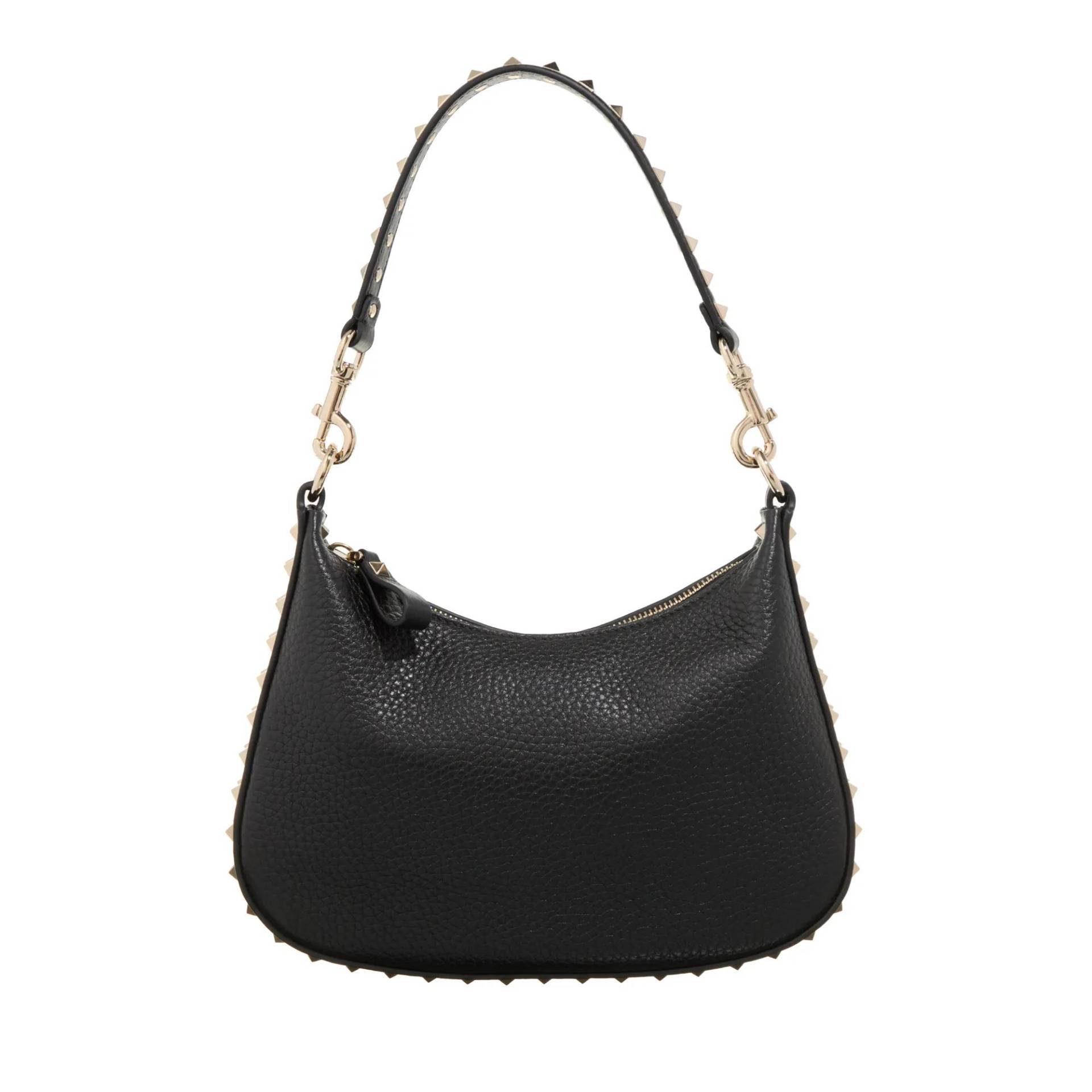 Valentino Garavani Schultertasche - Rockstud Hobo Bag - Gr. unisize - in Schwarz - für Damen Valentino Garavani Schultertasche - Rockstud Hobo Bag - Gr. unisize - in Schwarz - für Damen von Valentino Garavani