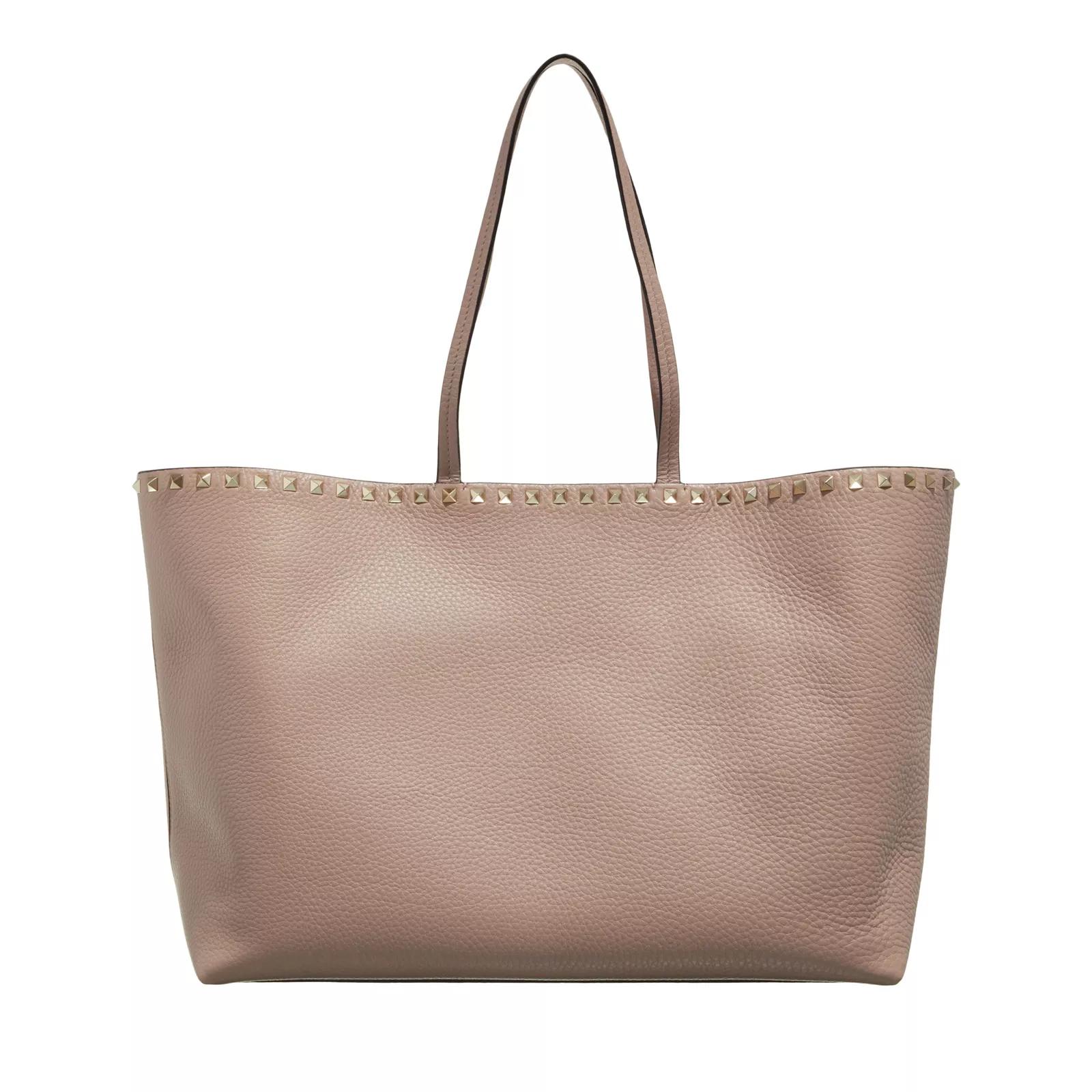 Valentino Garavani Umhängetasche - Tote Rockstud - Gr. unisize - in Rosa - für Damen von Valentino Garavani