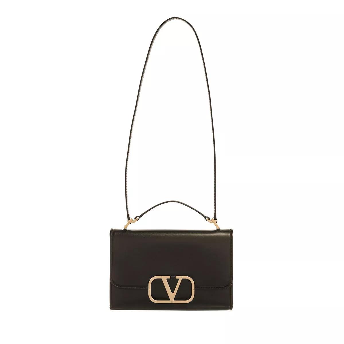 Valentino Garavani Umhängetasche - V-Logo Shoulder Bag - Gr. unisize - in Schwarz - für Damen von Valentino Garavani