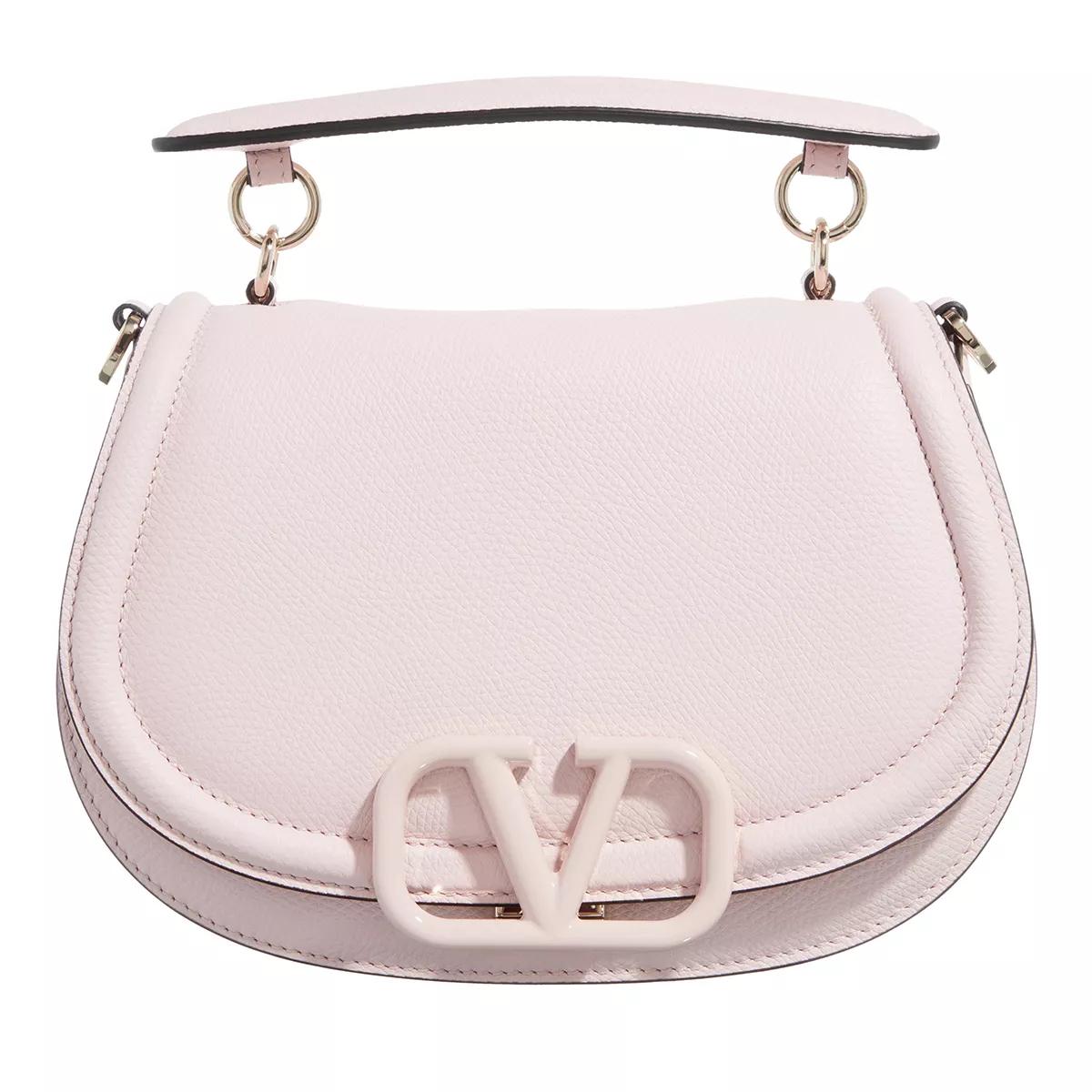 Valentino Garavani Umhängetasche - V Sling Sattle Bag - Gr. unisize - in Rosa - für Damen von Valentino Garavani