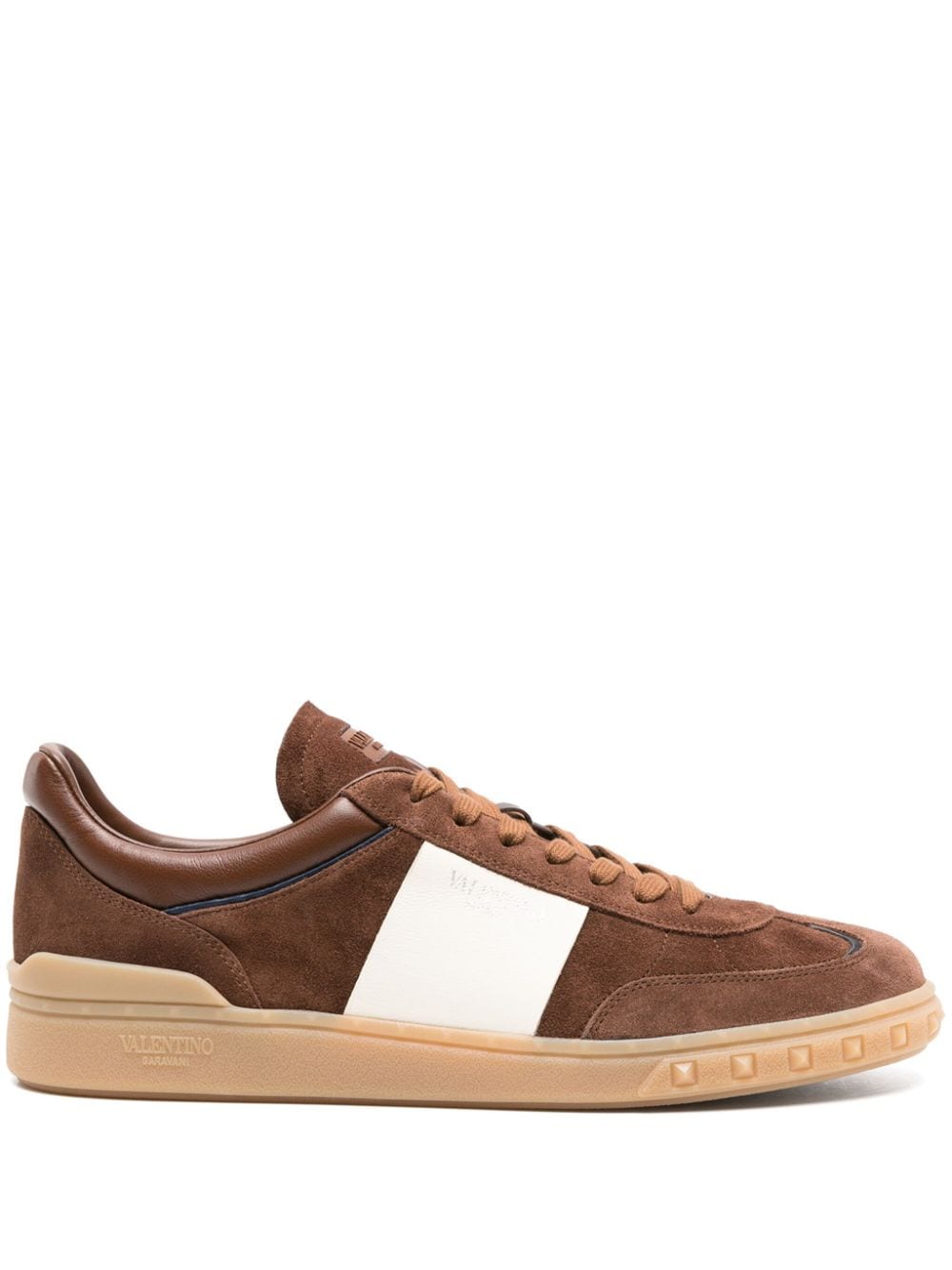 Valentino Garavani Upvillage suede sneakers - Brown von Valentino Garavani