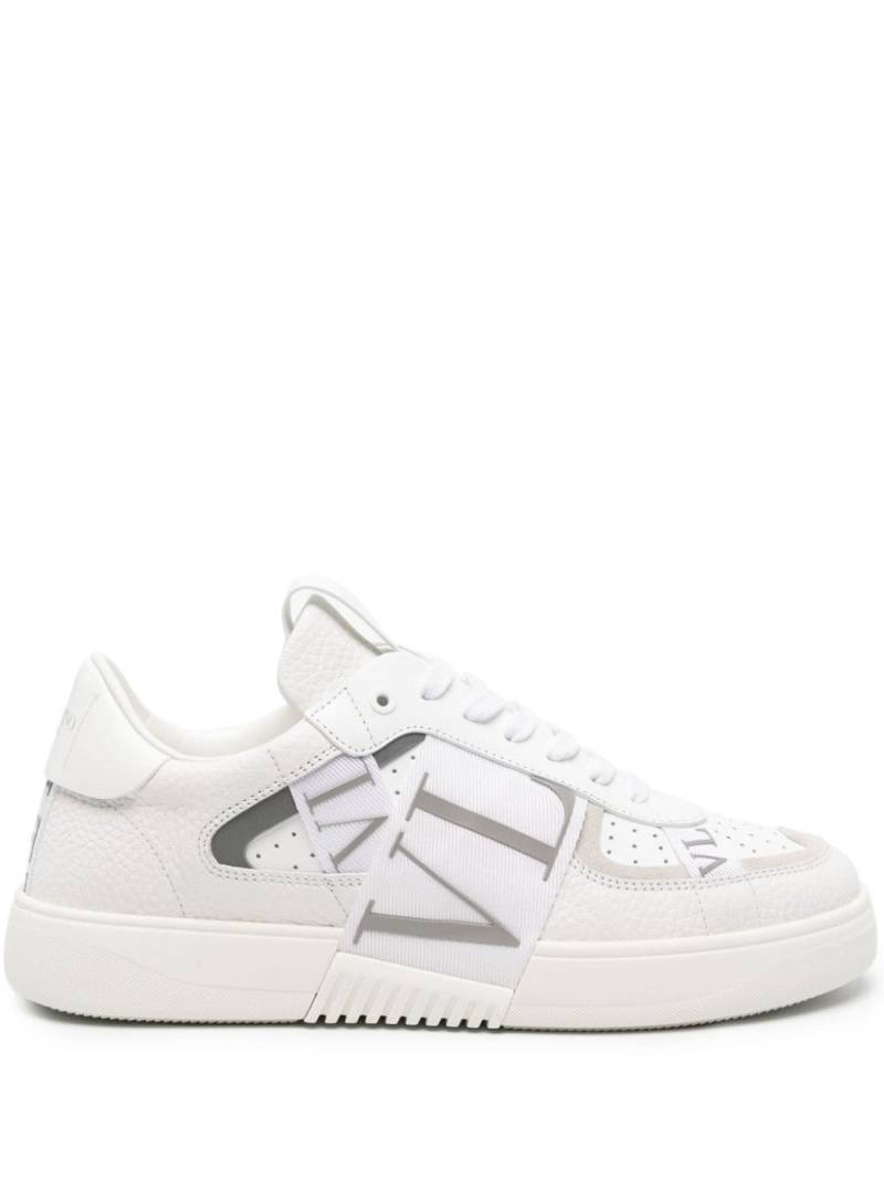 Valentino Garavani VL7N logo-tape leather sneakers - White von Valentino Garavani