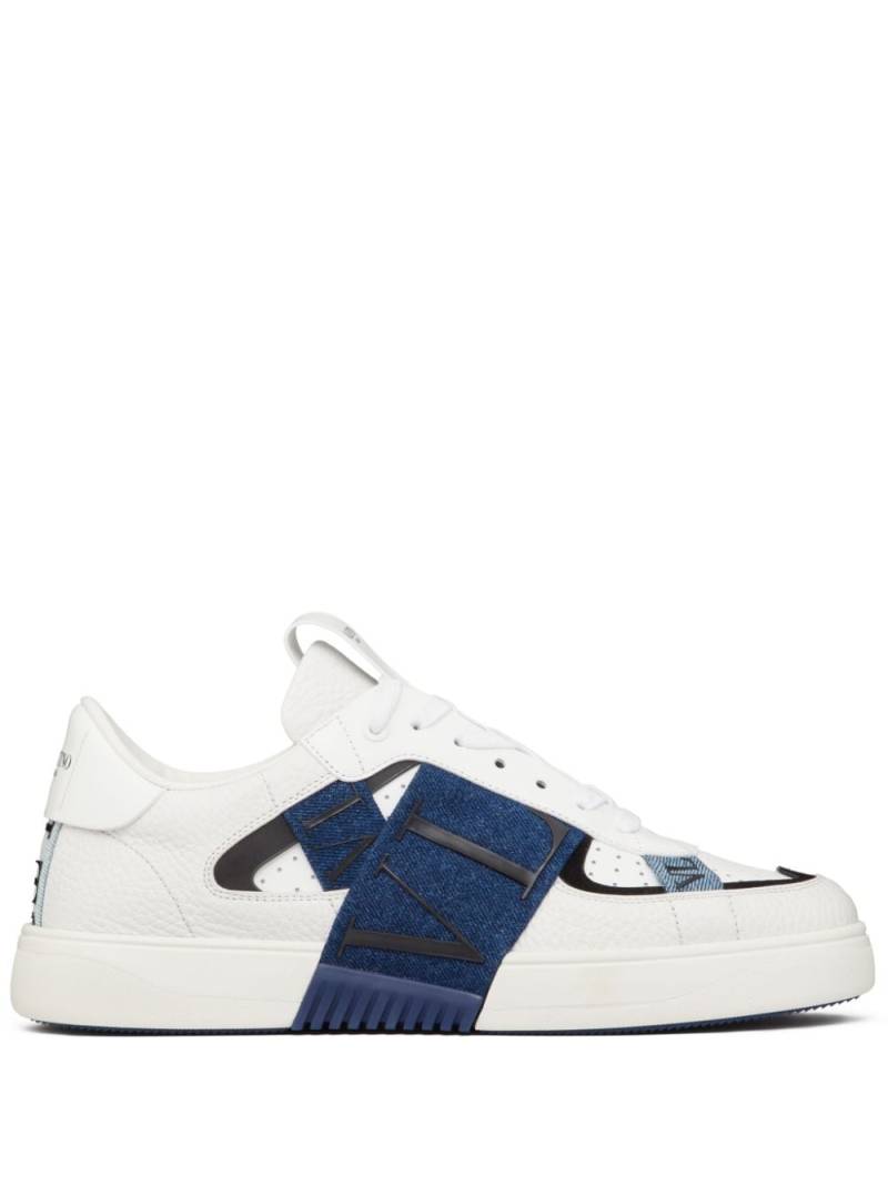 Valentino Garavani VL7N panelled leather sneakers - White von Valentino Garavani