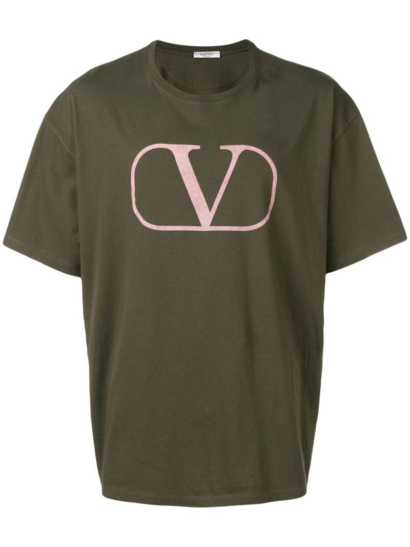 Valentino Garavani VLOGO T-shirt - Green von Valentino Garavani