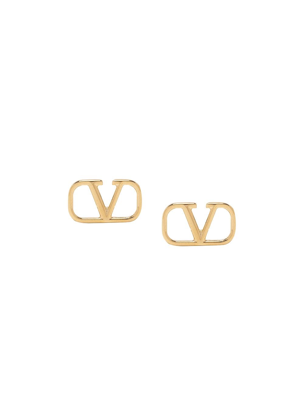 Valentino Garavani VLogo Signature stud earrings - Gold von Valentino Garavani