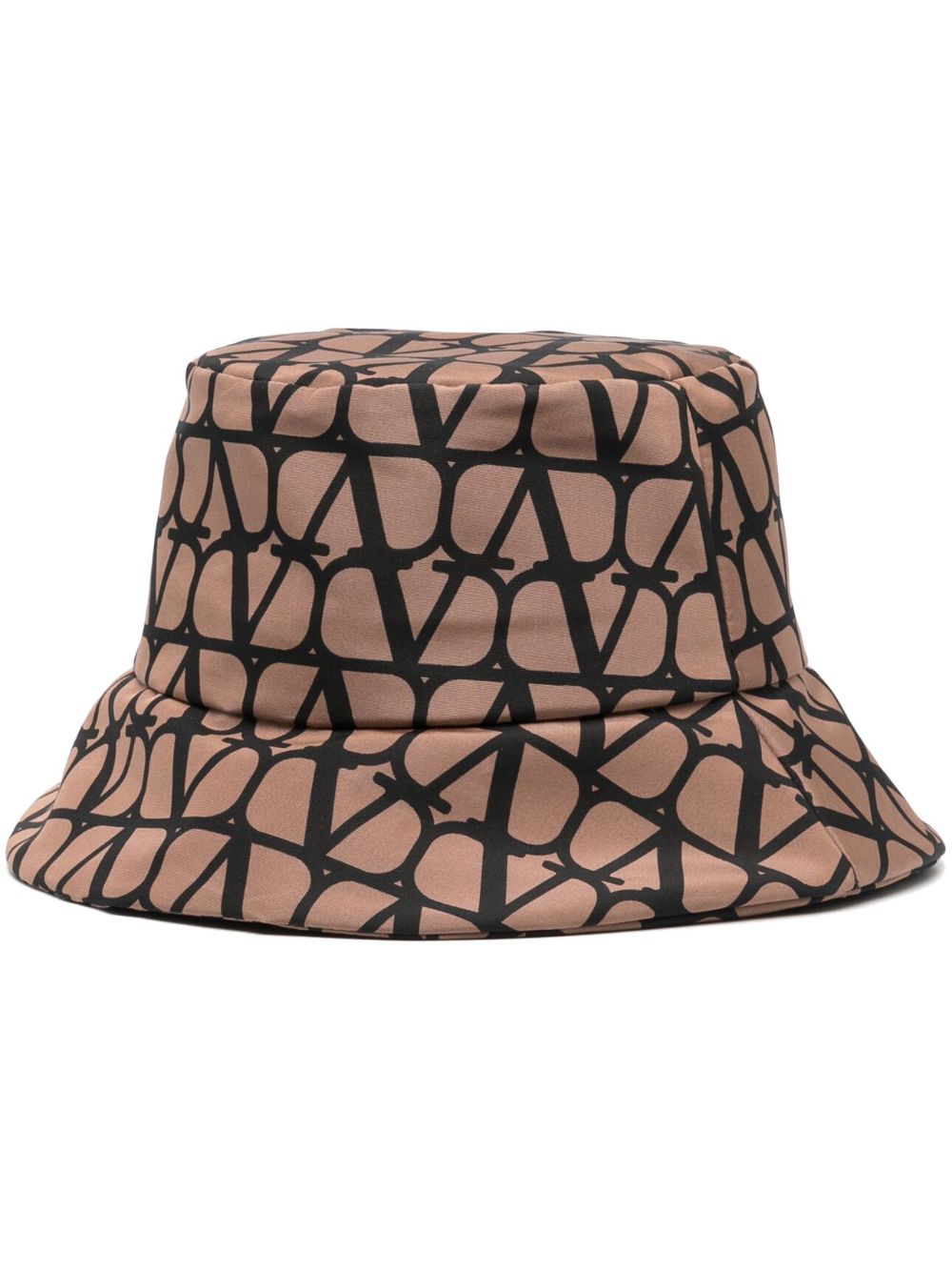 Valentino Garavani VLSIGN bucket hat - Brown von Valentino Garavani