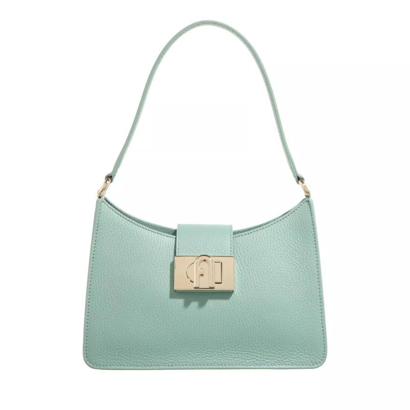 Furla Schultertasche - Furla 1927 S Shoulder Bag Soft - Gr. unisize - in Grün - für Damen von Furla
