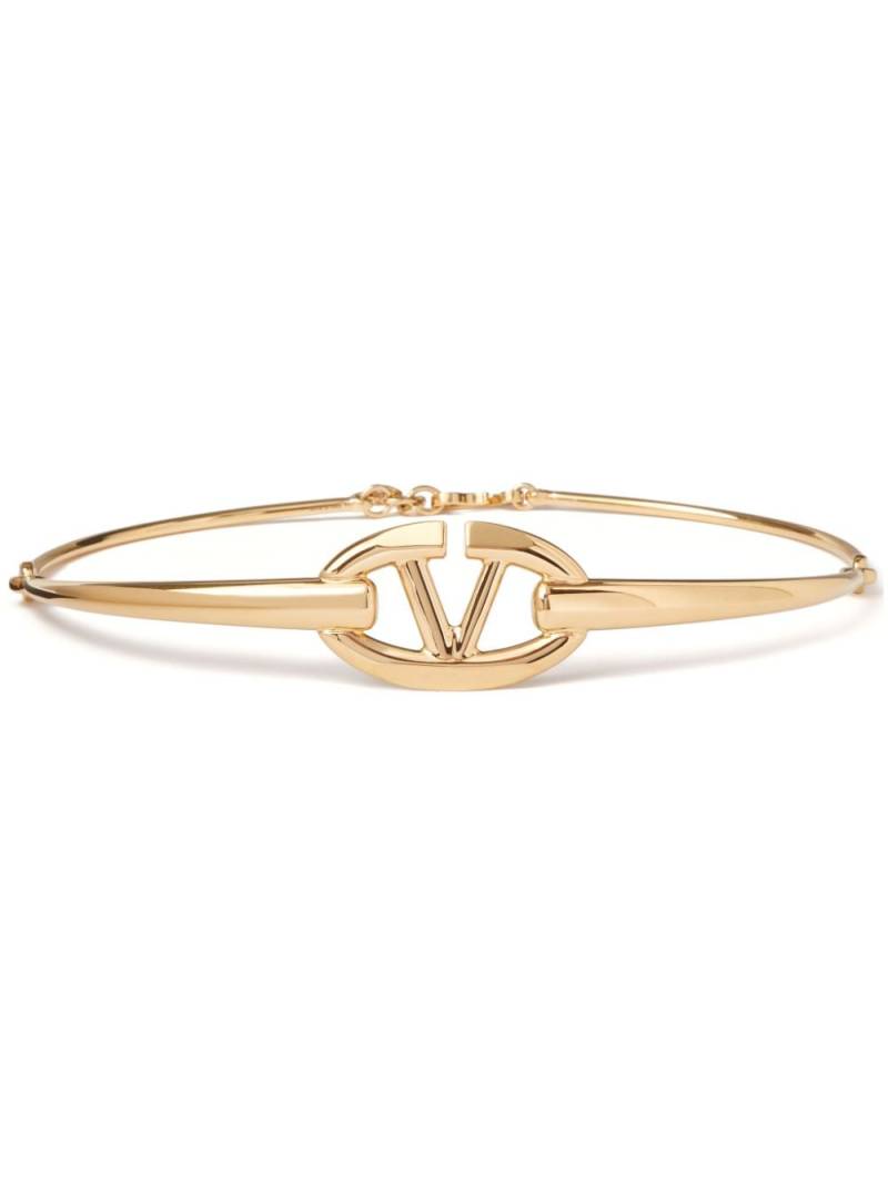 Valentino Garavani VLogo Signature belt - Gold von Valentino Garavani