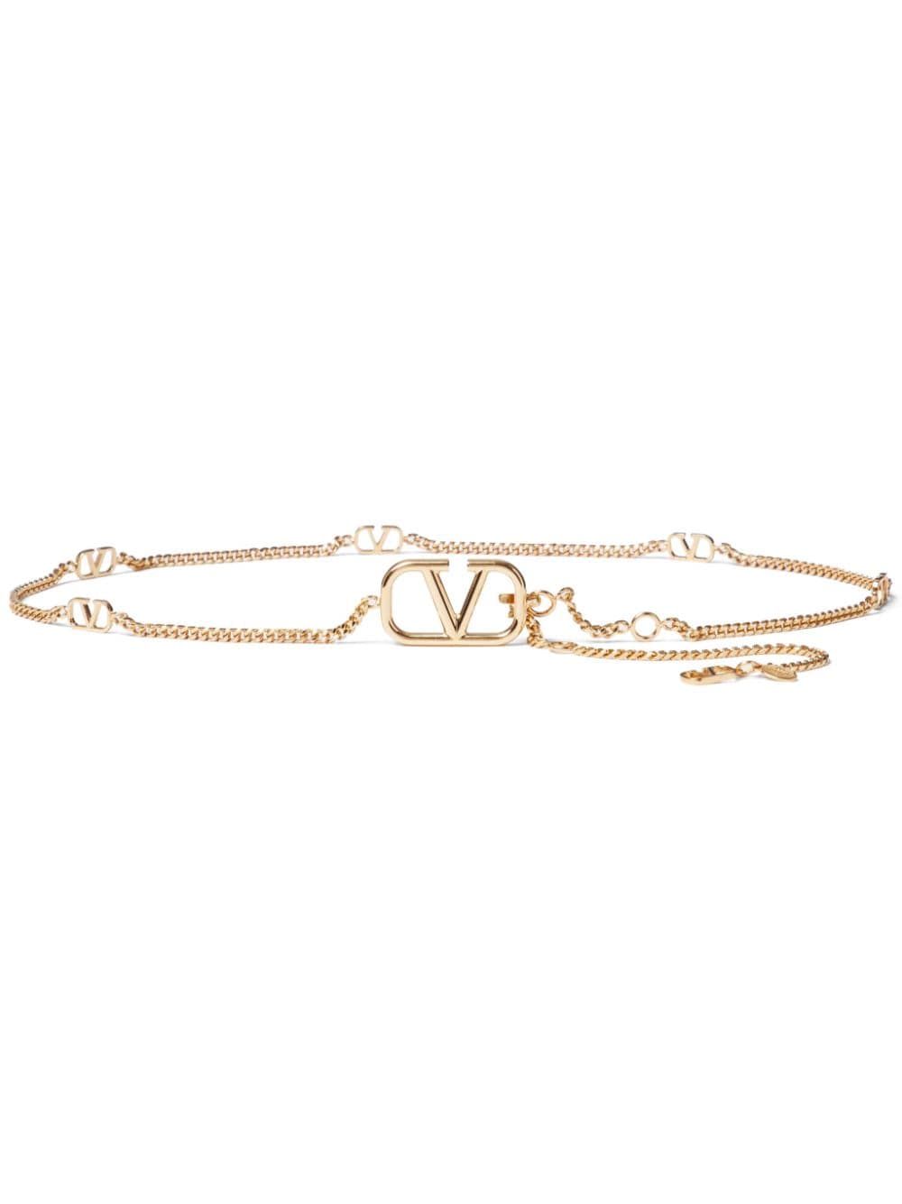 Valentino Garavani VLogo Signature chain belt - Gold von Valentino Garavani