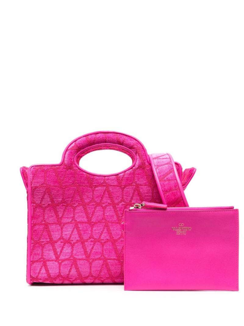 Valentino Garavani VLogo Signature tote bag - Pink von Valentino Garavani