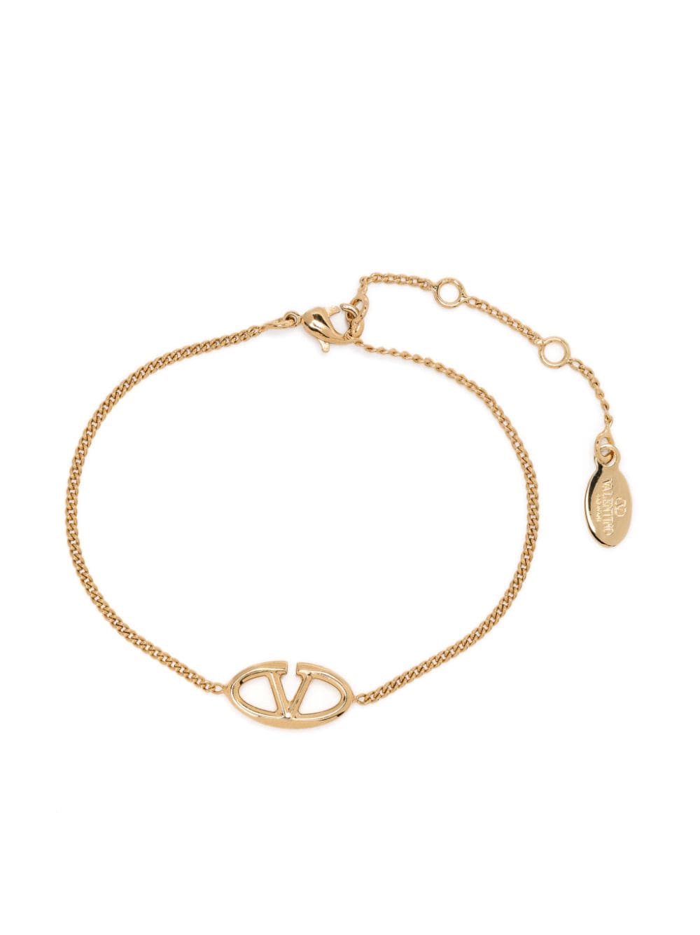 Valentino Garavani VLogo chain-link bracelet - Gold von Valentino Garavani