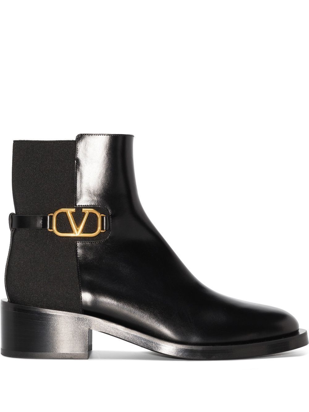 Valentino Garavani VLogo Signature 30mm ankle boots - Black von Valentino Garavani
