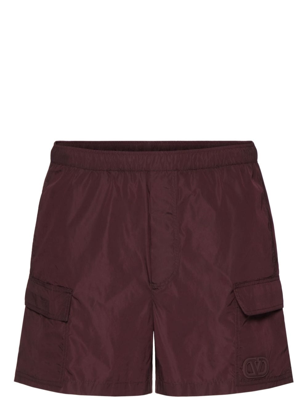 Valentino Garavani VLogo swim shorts - Red von Valentino Garavani