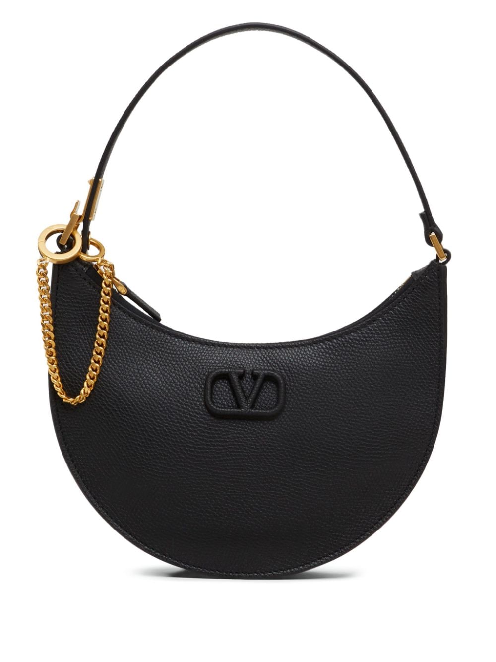 Valentino Garavani mini VLogo Signature shoulder bag - Black von Valentino Garavani