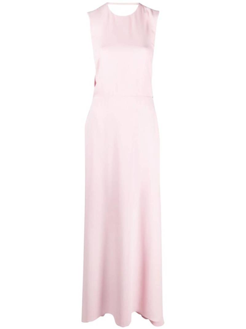 Valentino Garavani bow-embellished silk gown - Pink von Valentino Garavani
