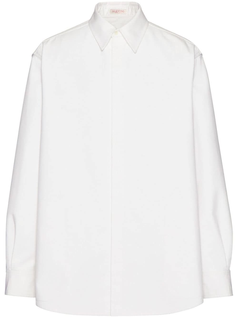 Valentino Garavani cotton poplin shirt jacket - White von Valentino Garavani