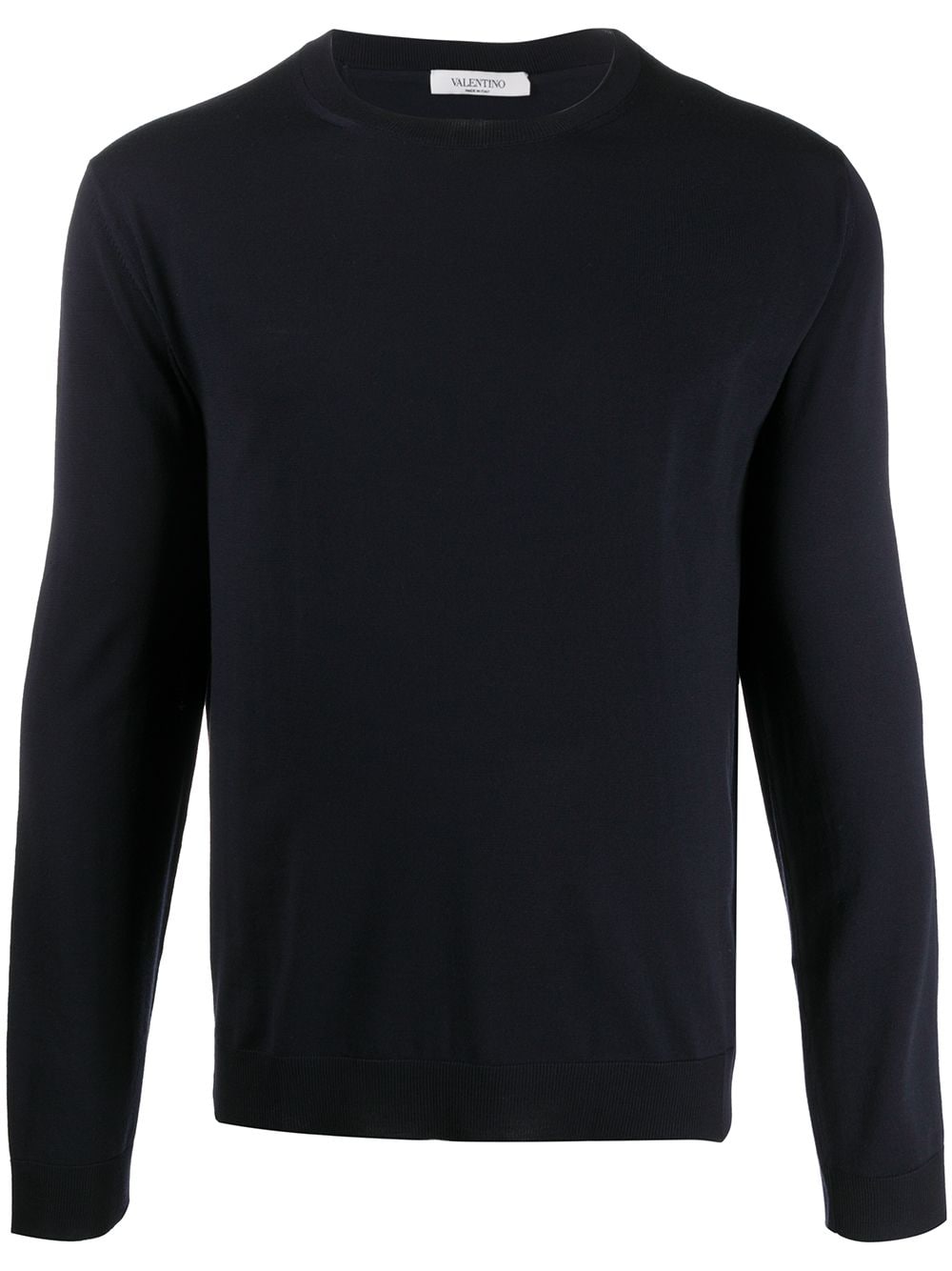 Valentino Garavani crew neck jumper - Blue von Valentino Garavani