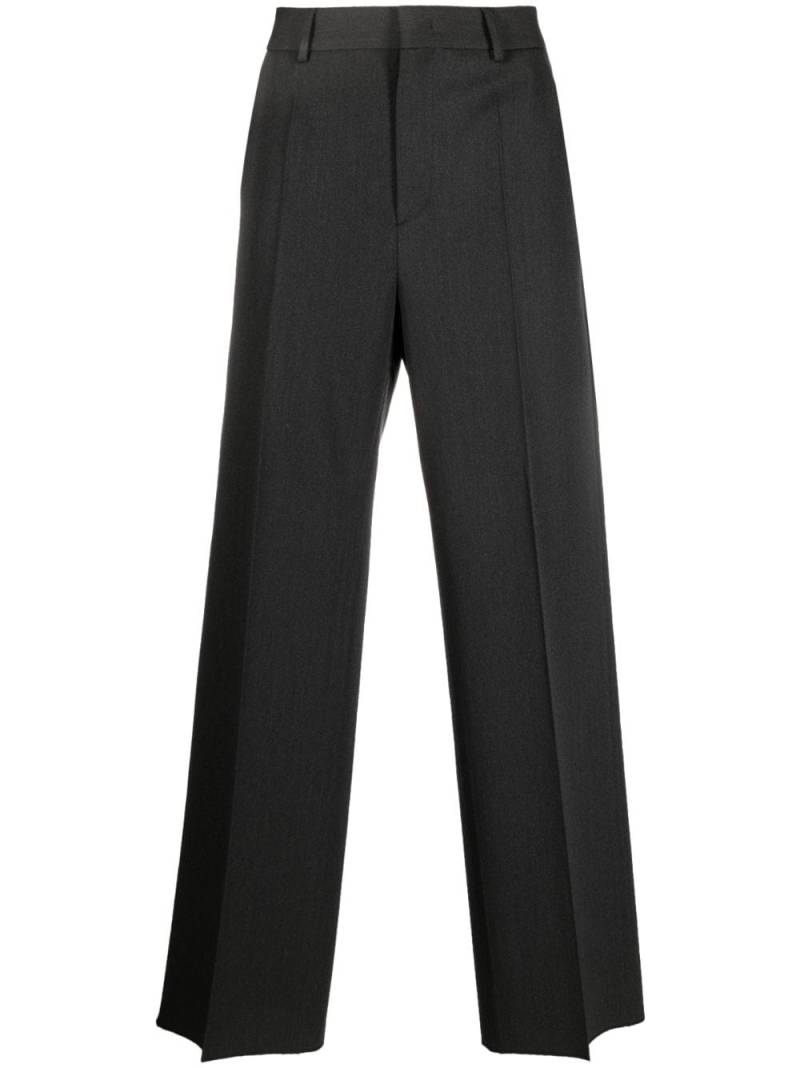 Valentino Garavani high-waisted wool tailored trousers - Grey von Valentino Garavani