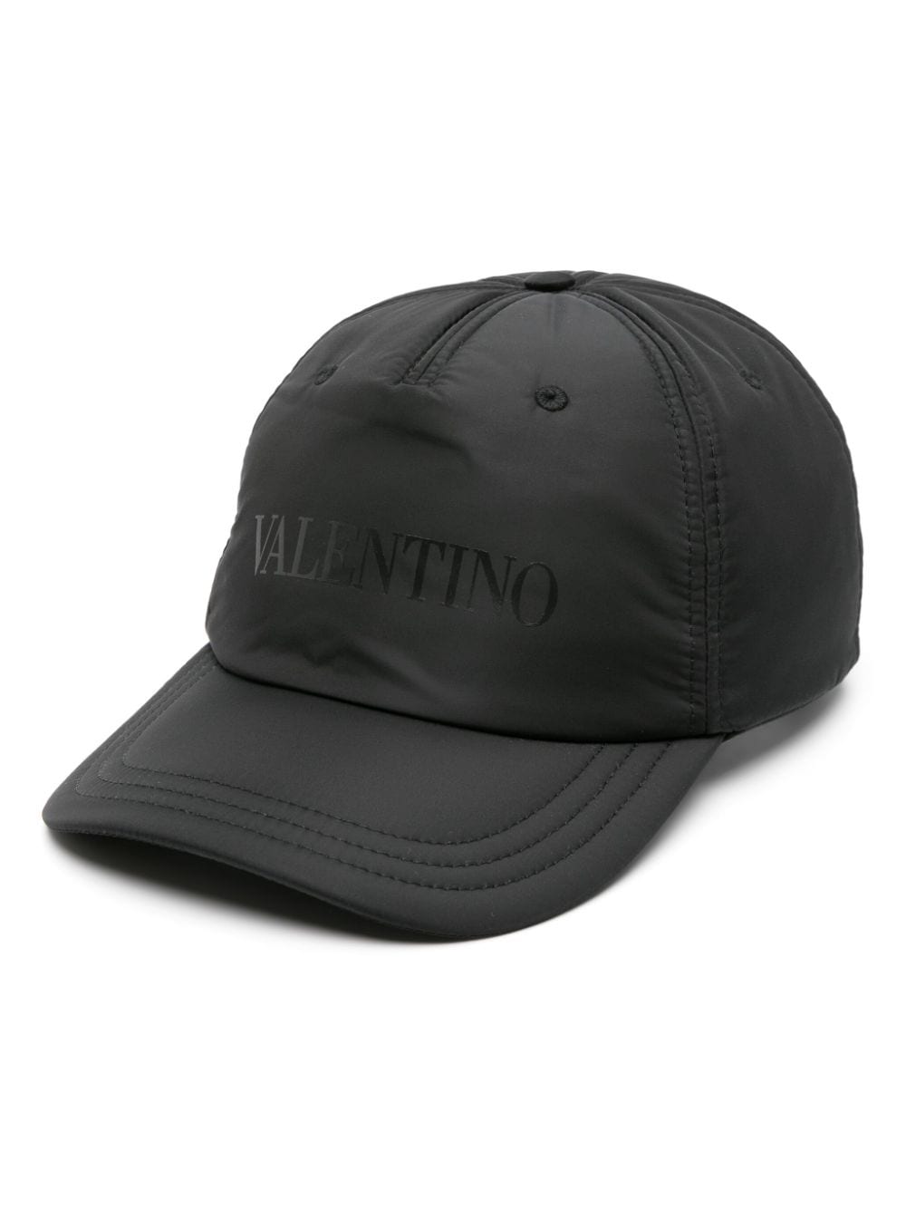 Valentino Garavani logo-print baseball cap - Black von Valentino Garavani