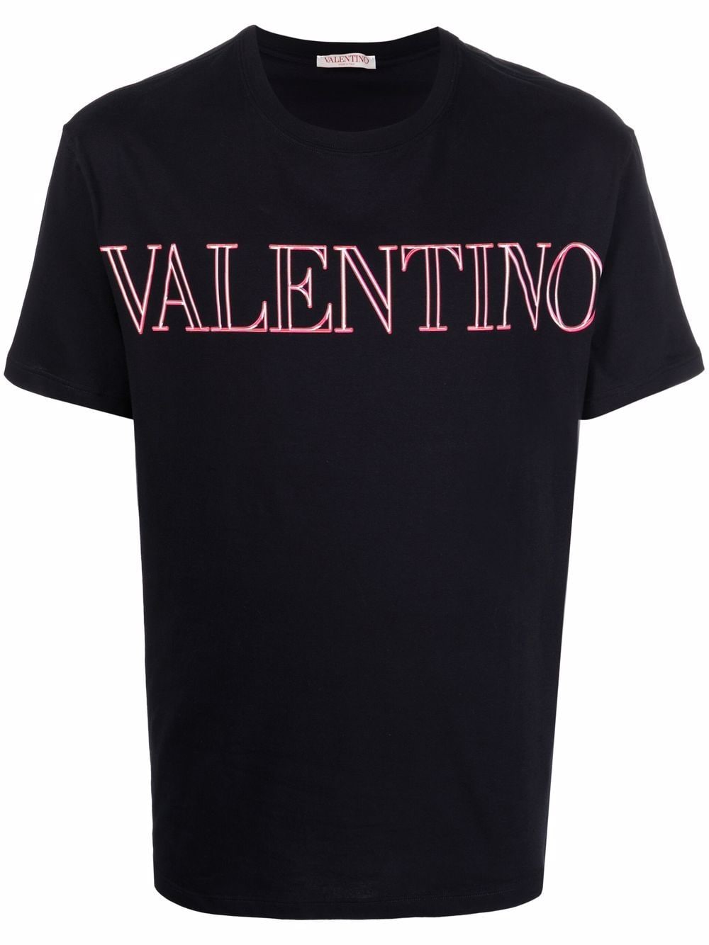 Valentino Garavani logo-print cotton T-shirt - Black von Valentino Garavani