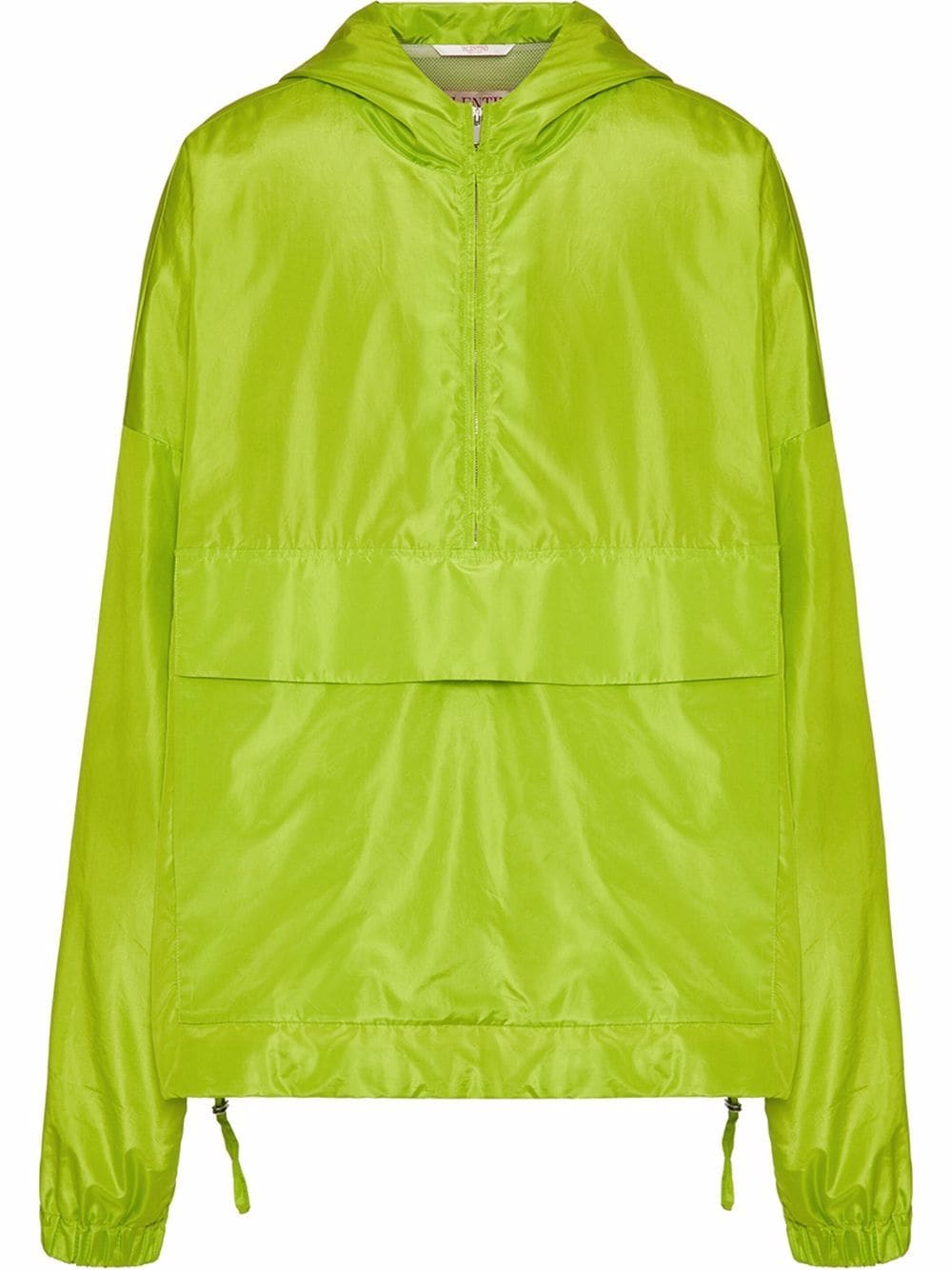 Valentino Garavani long-sleeve hooded coat - Green von Valentino Garavani