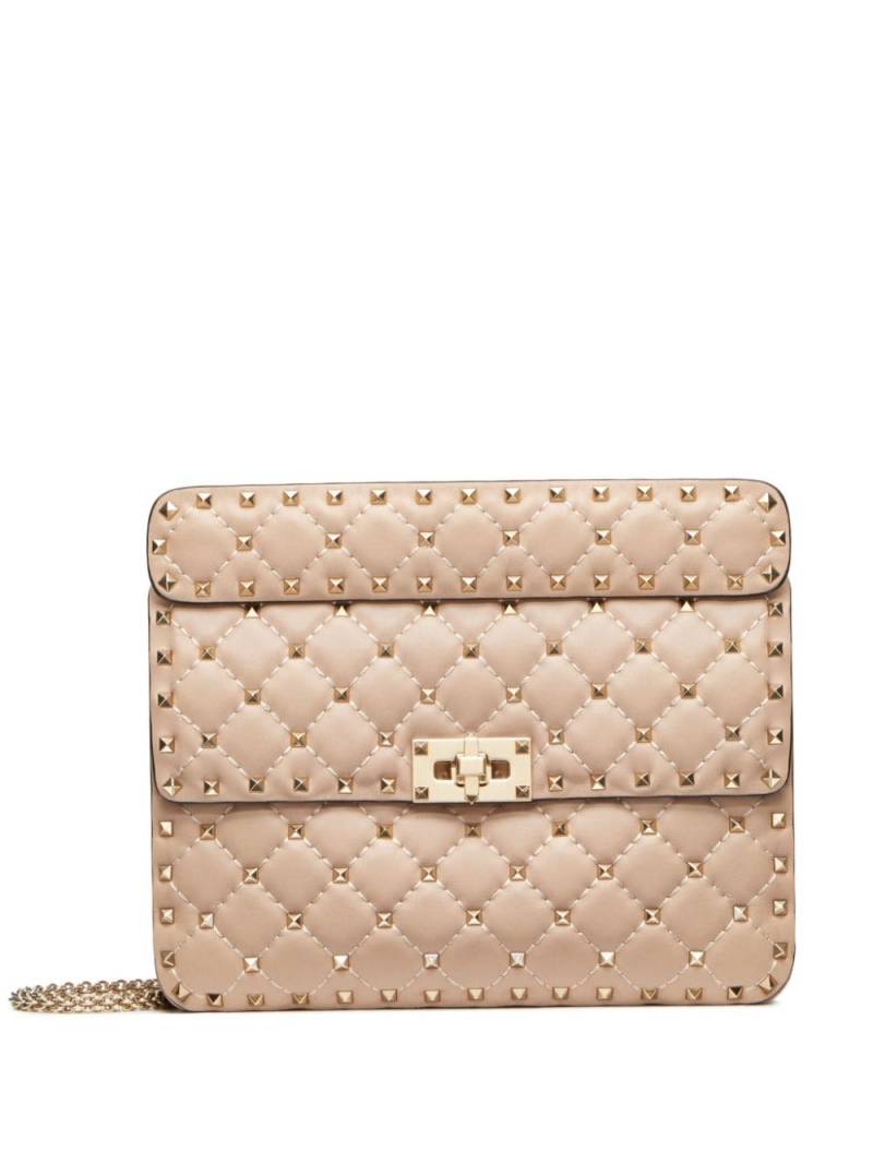 Valentino Garavani medium Rockstud Spike shoulder bag - Neutrals von Valentino Garavani