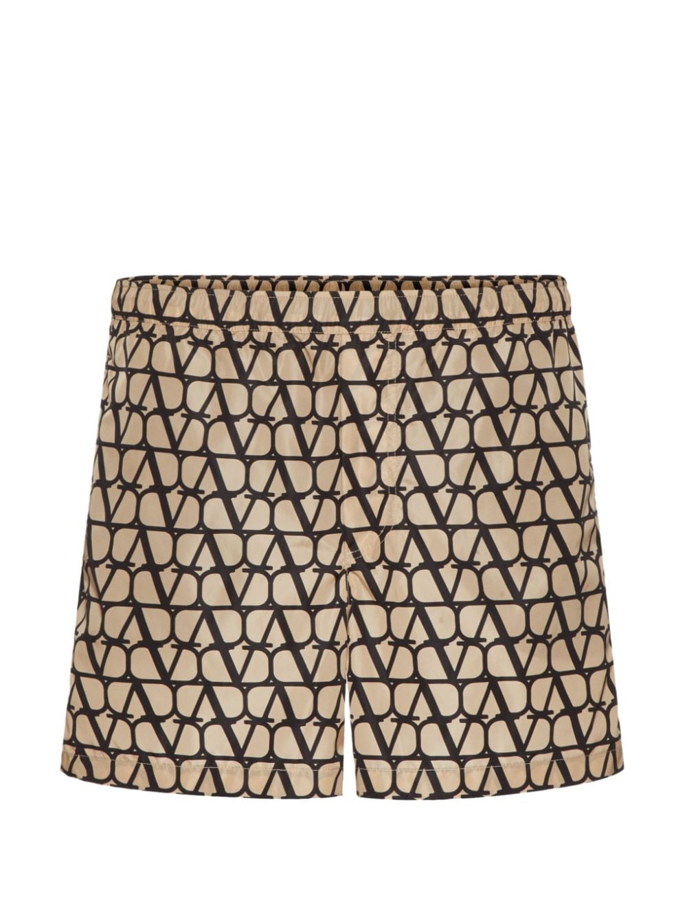 Valentino Garavani Toile Iconographe swim shorts - Neutrals von Valentino Garavani