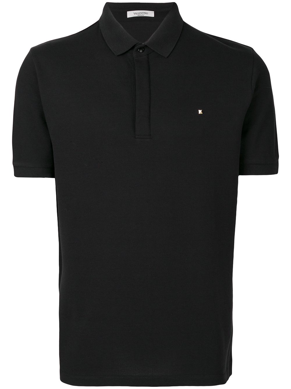 Valentino Garavani short sleeve polo shirt - Black von Valentino Garavani