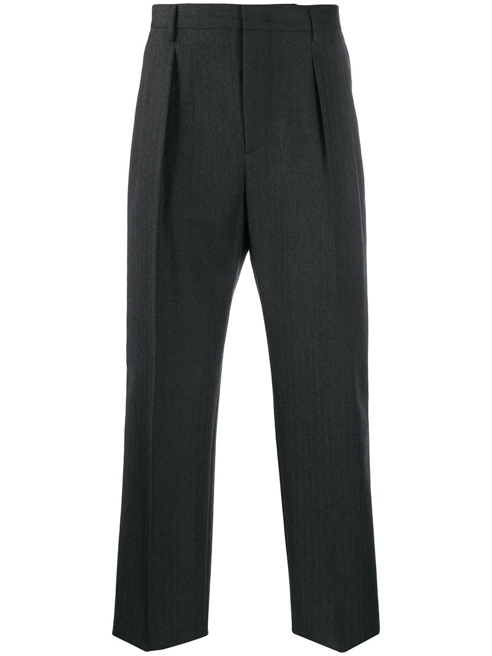 Valentino Garavani straight leg tailored trousers - Grey von Valentino Garavani