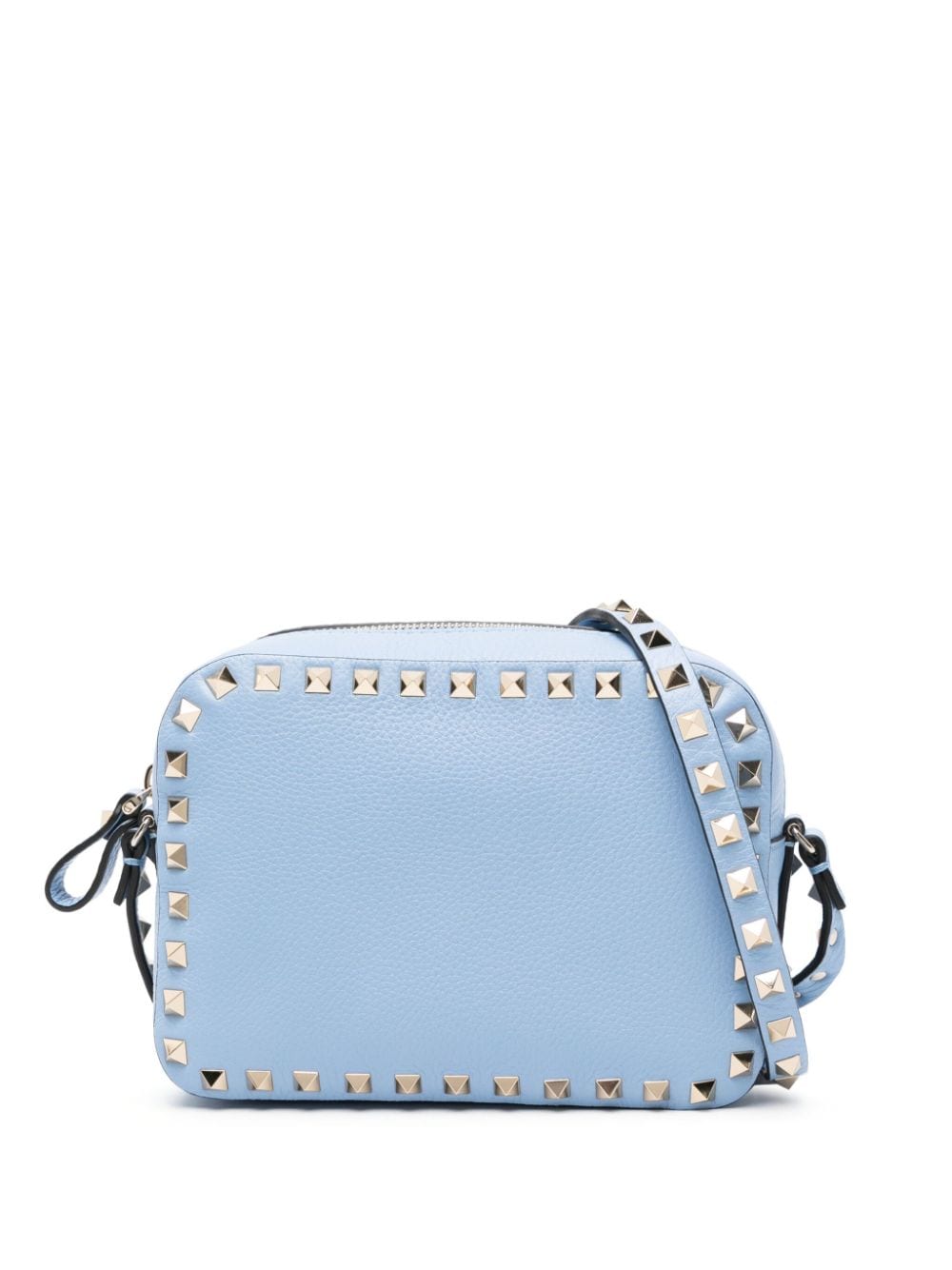 Valentino Garavani stud-embellishment leather bag - Blue von Valentino Garavani